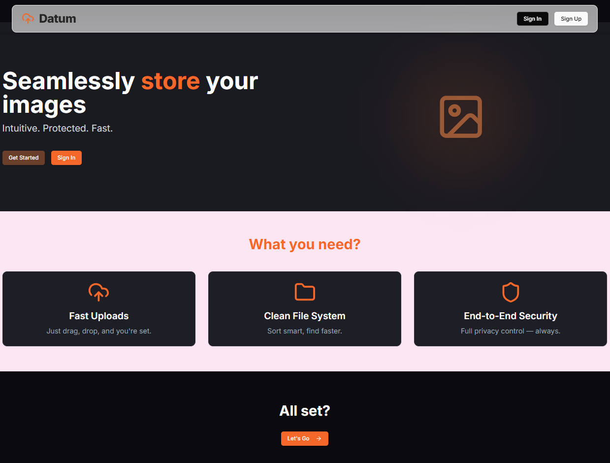 Datum – Cloud File Storage & Management